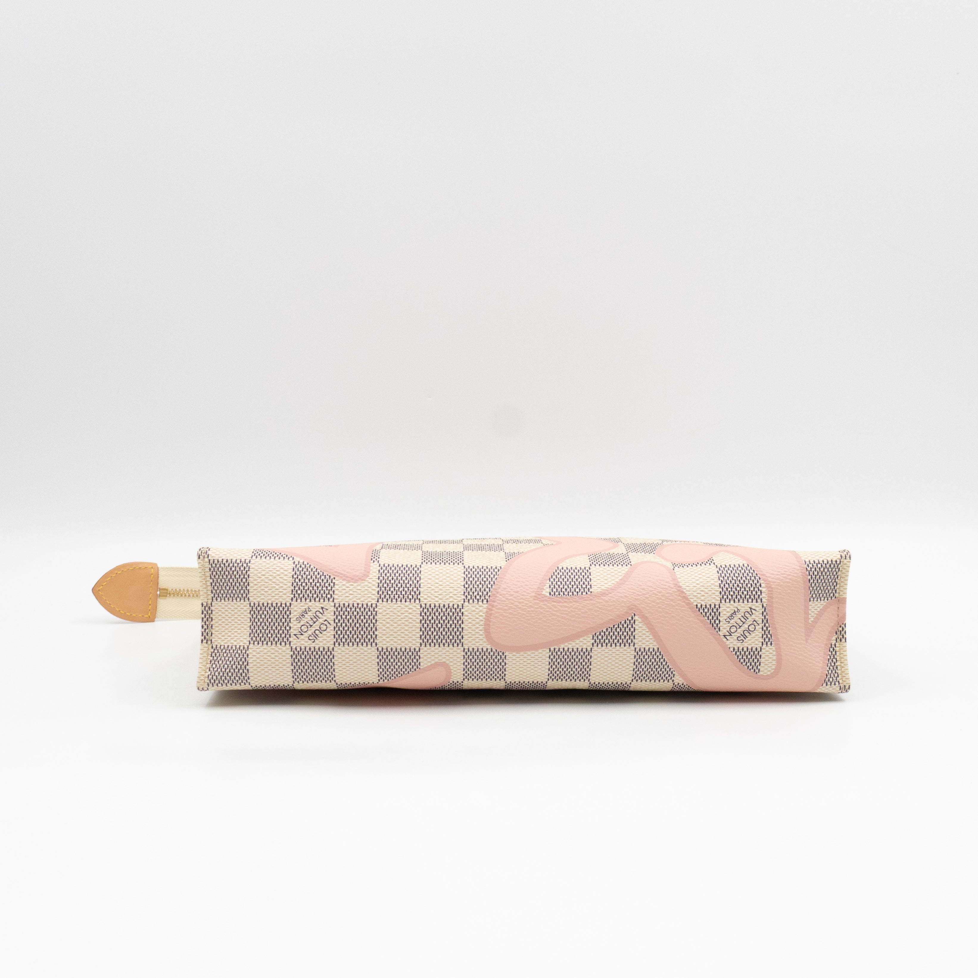 Toiletry Pouch 26 Tahitienne Damier Azur