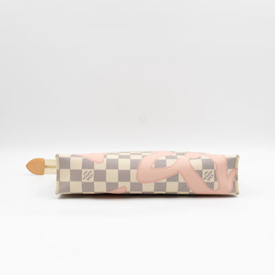 Toiletry Pouch 26 Tahitienne Damier Azur