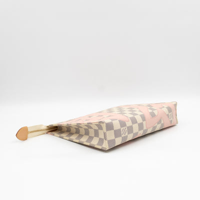 Toiletry Pouch 26 Tahitienne Damier Azur