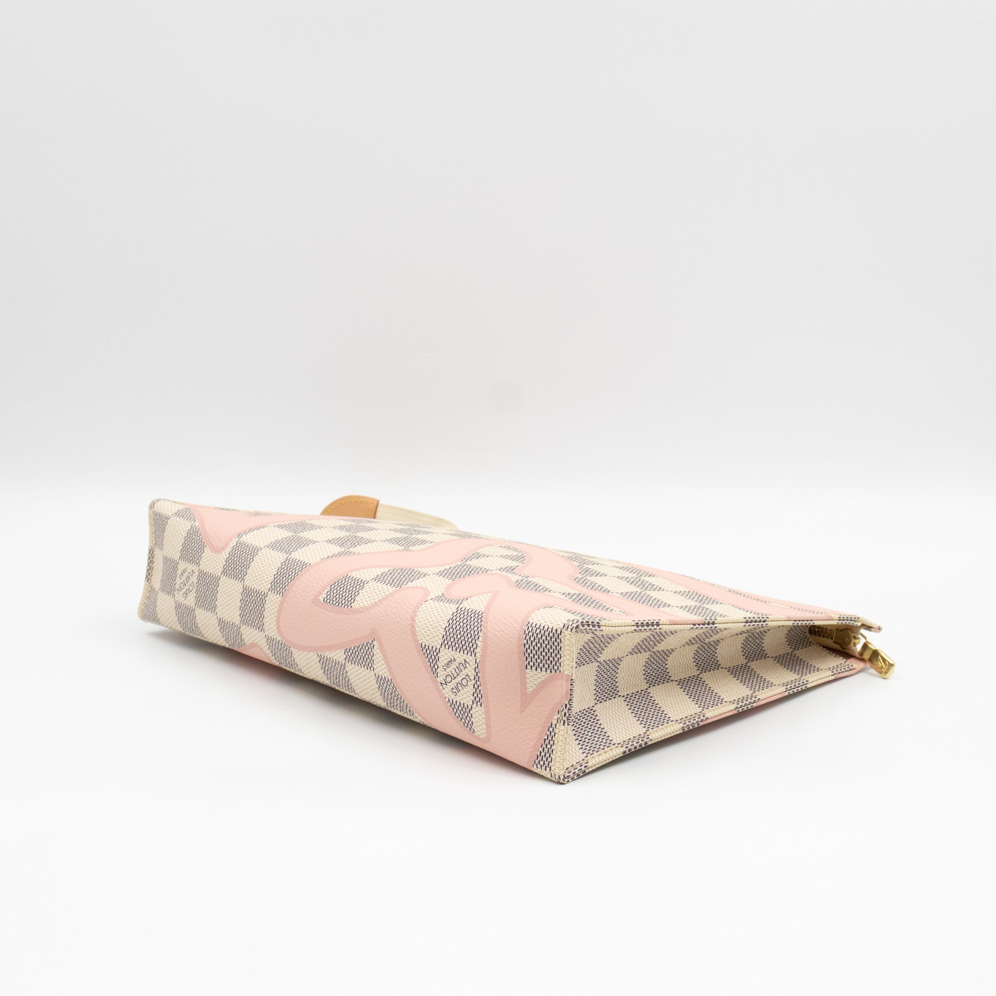Toiletry Pouch 26 Tahitienne Damier Azur