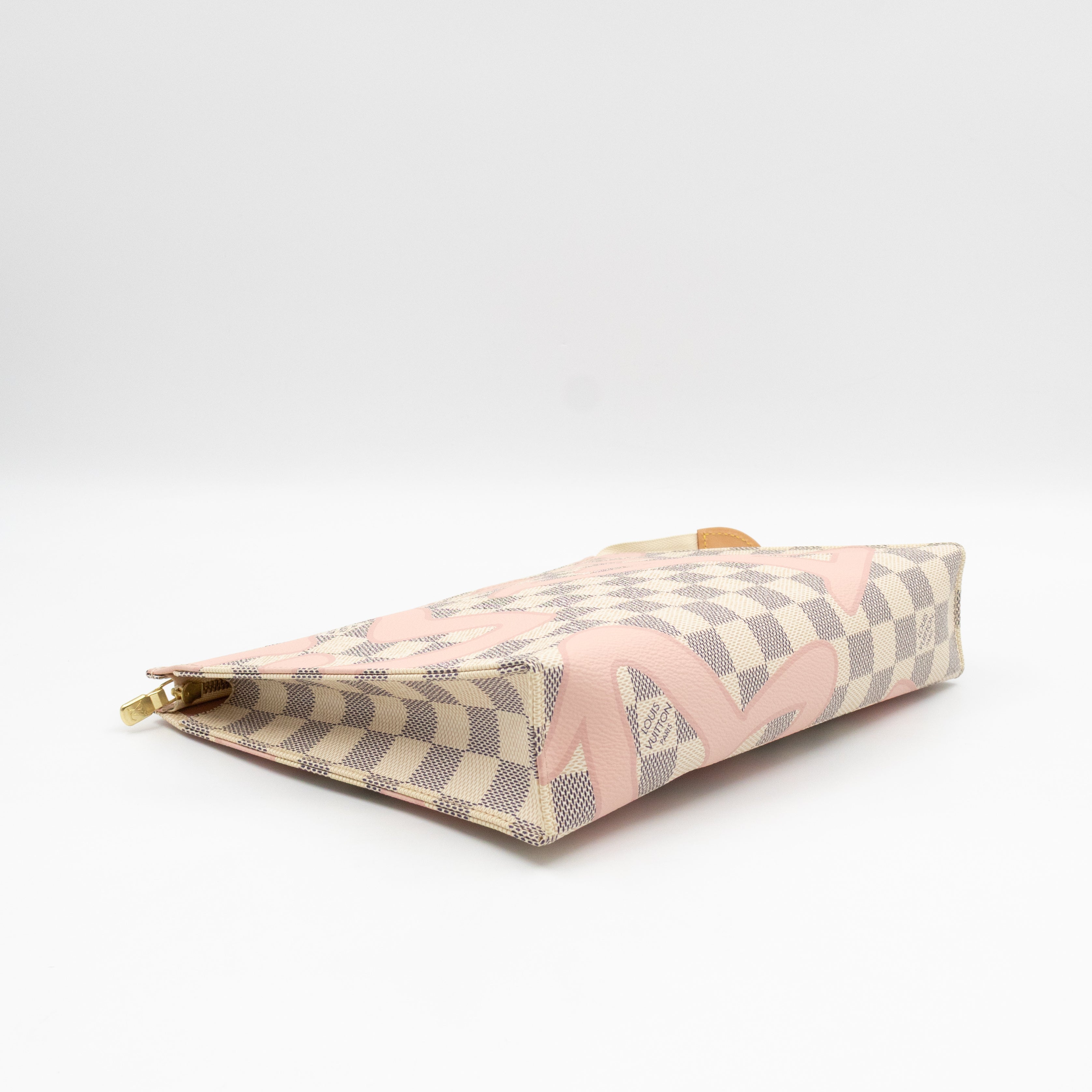 Toiletry Pouch 26 Tahitienne Damier Azur