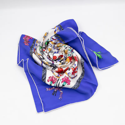 Silk Scarf 90 Pierres d'Orient et d'Occident