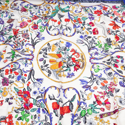 Silk Scarf 90 Pierres d'Orient et d'Occident