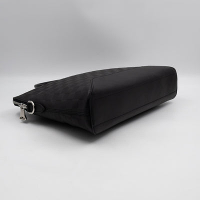 Avenue Soft Briefcase Black Damier Infini Leather
