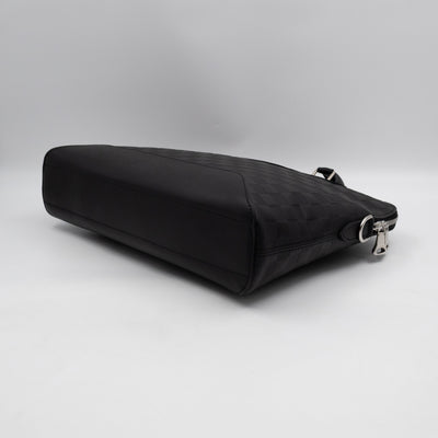 Avenue Soft Briefcase Black Damier Infini Leather
