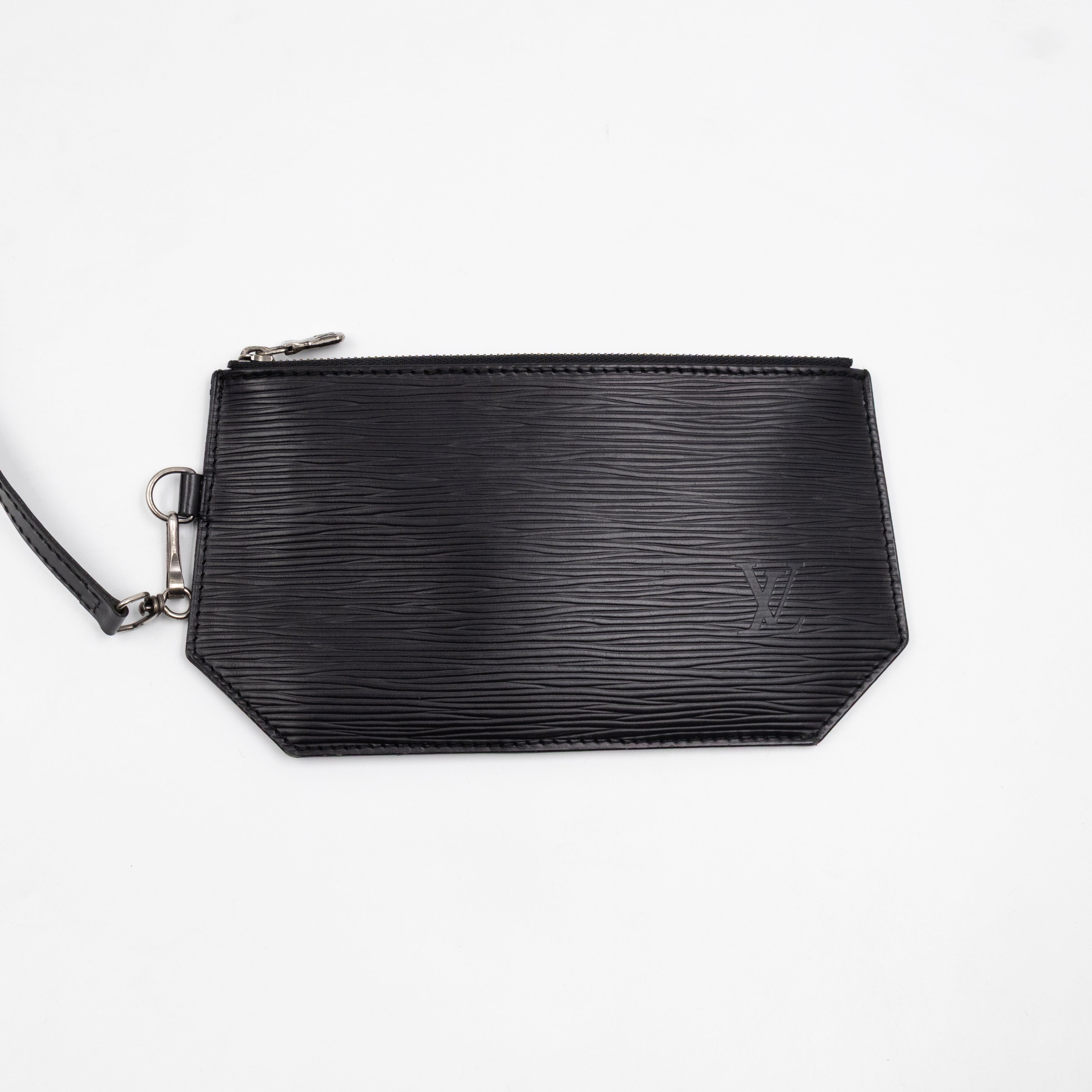 Sac A Dos Black Epi Leather