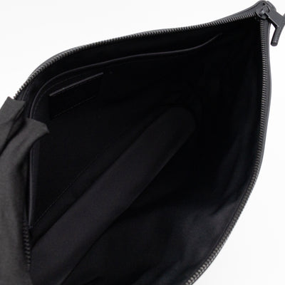 Pochette Cosmos Black Infinity Leather