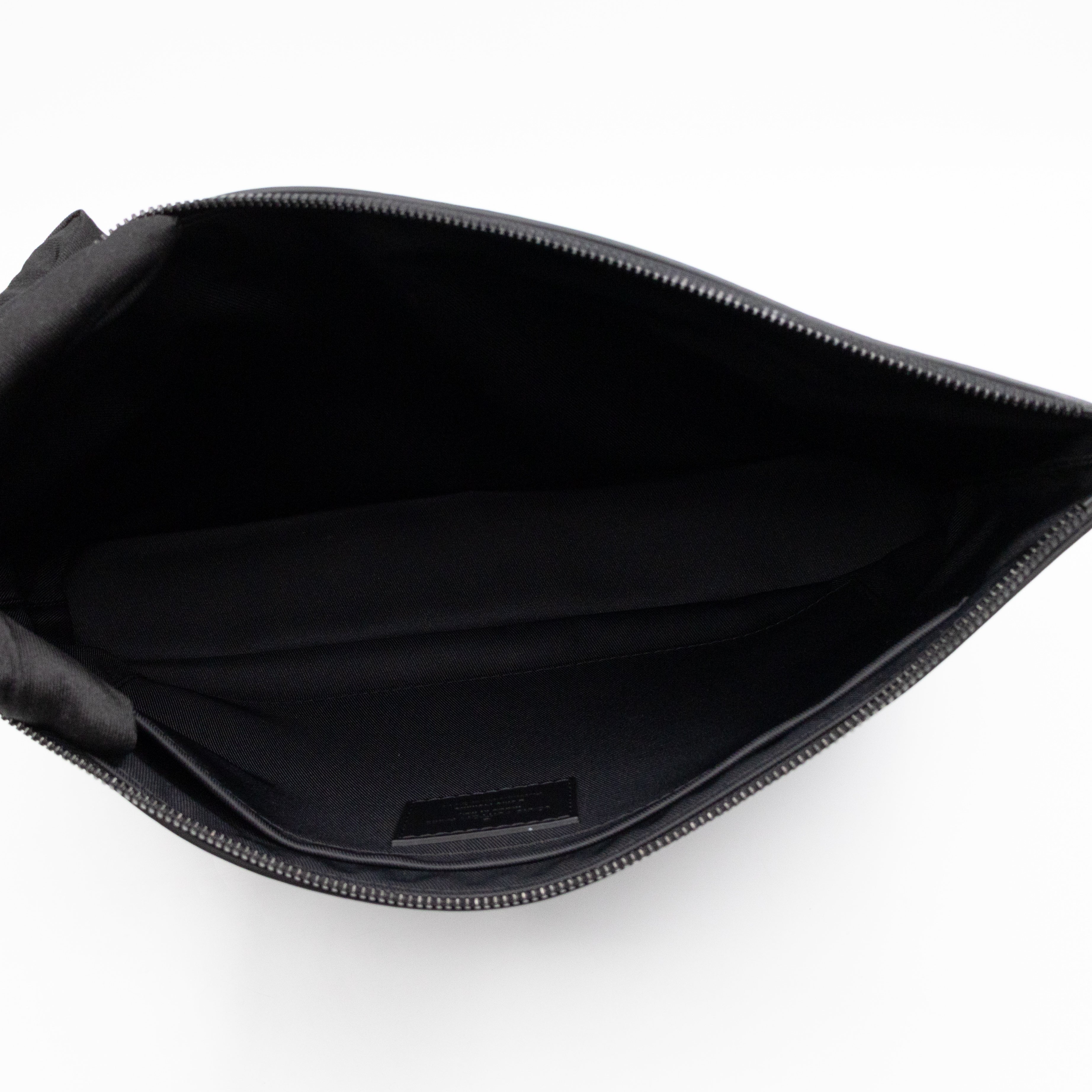 Pochette Cosmos Black Infinity Leather