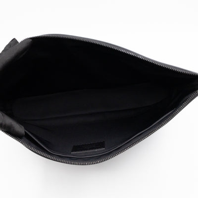 Pochette Cosmos Black Infinity Leather