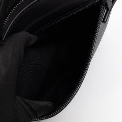 Pochette Cosmos Black Infinity Leather