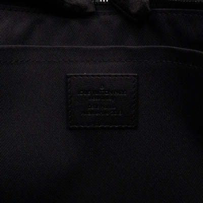 Pochette Cosmos Black Infinity Leather