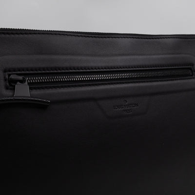 Pochette Cosmos Black Infinity Leather