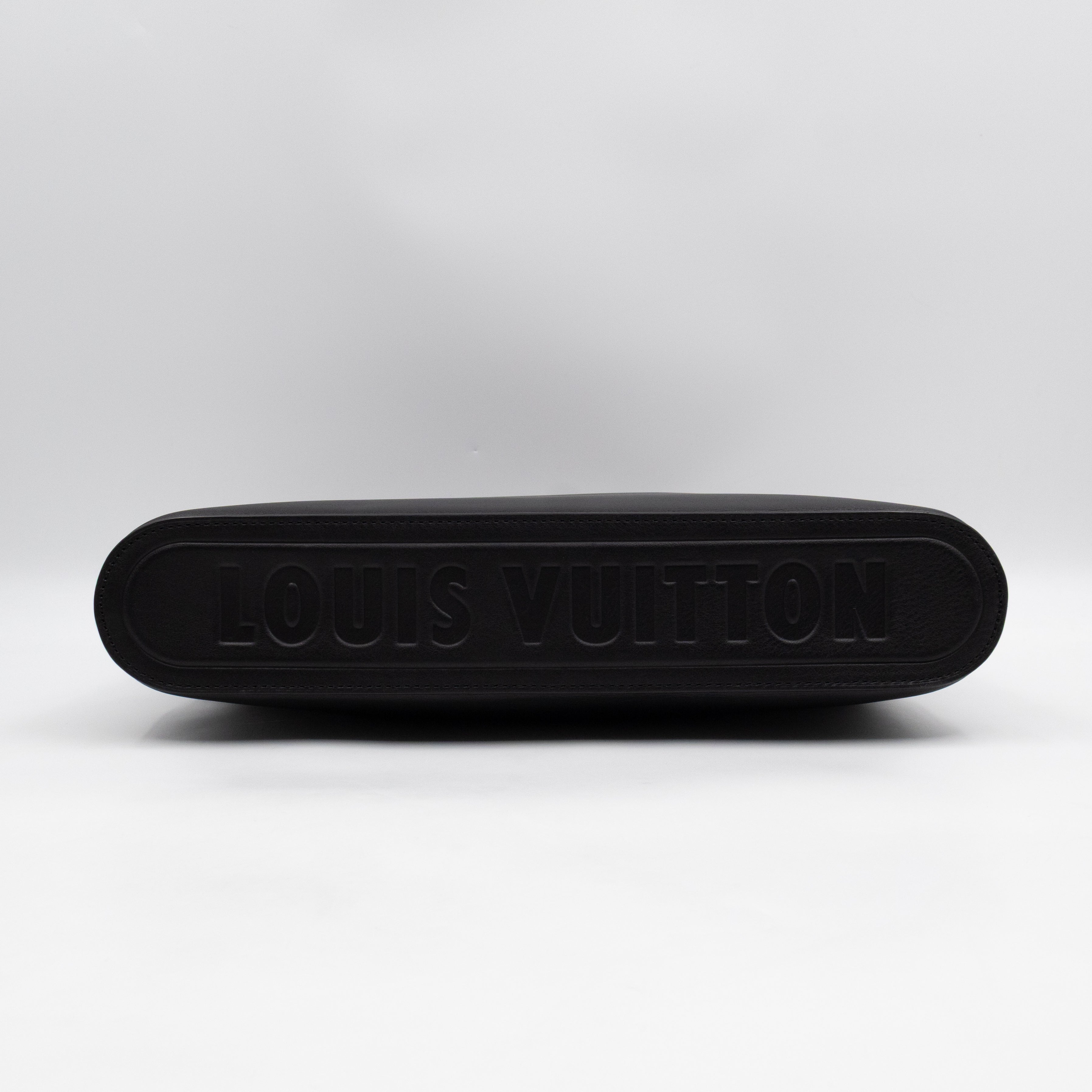 Pochette Cosmos Black Infinity Leather