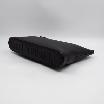Pochette Cosmos Black Infinity Leather