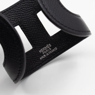 Ano Cuff Bracelet Black Leather