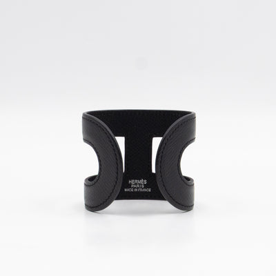 Ano Cuff Bracelet Black Leather
