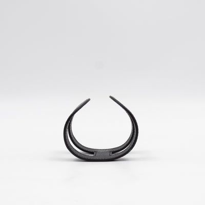 Ano Cuff Bracelet Black Leather