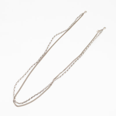 Round Sunglasses with Double Chain