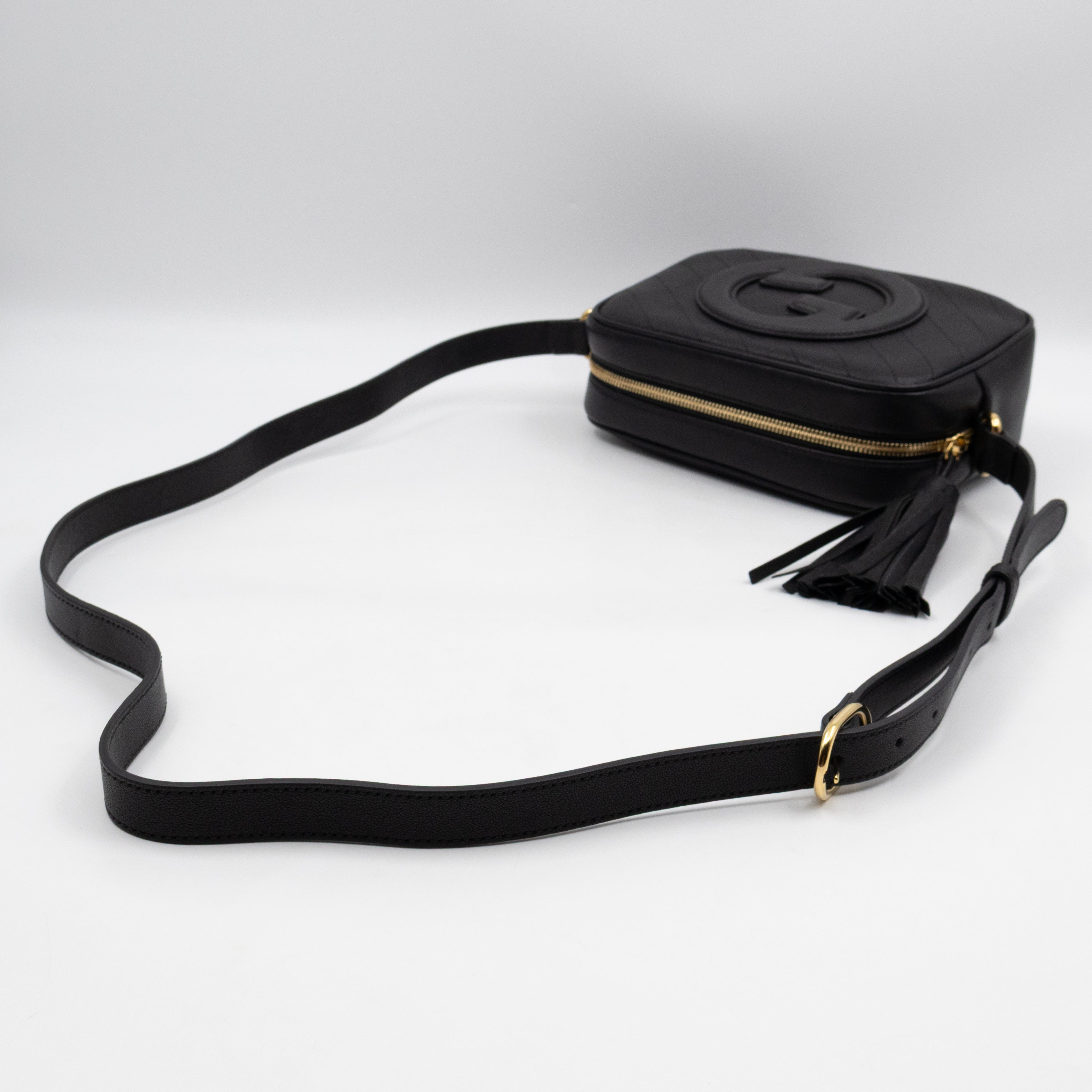 Blondie Mini Black Leather