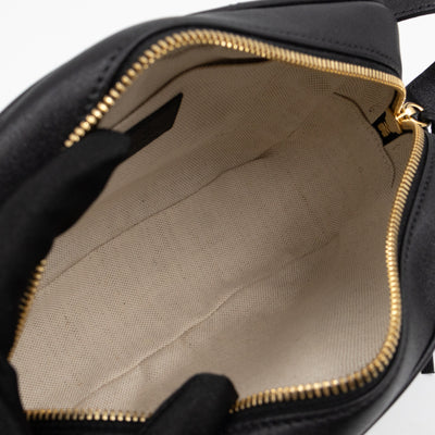 Blondie Mini Black Leather