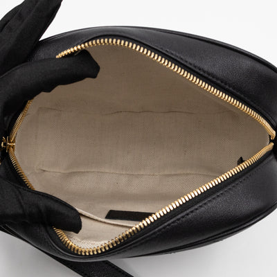 Blondie Mini Black Leather