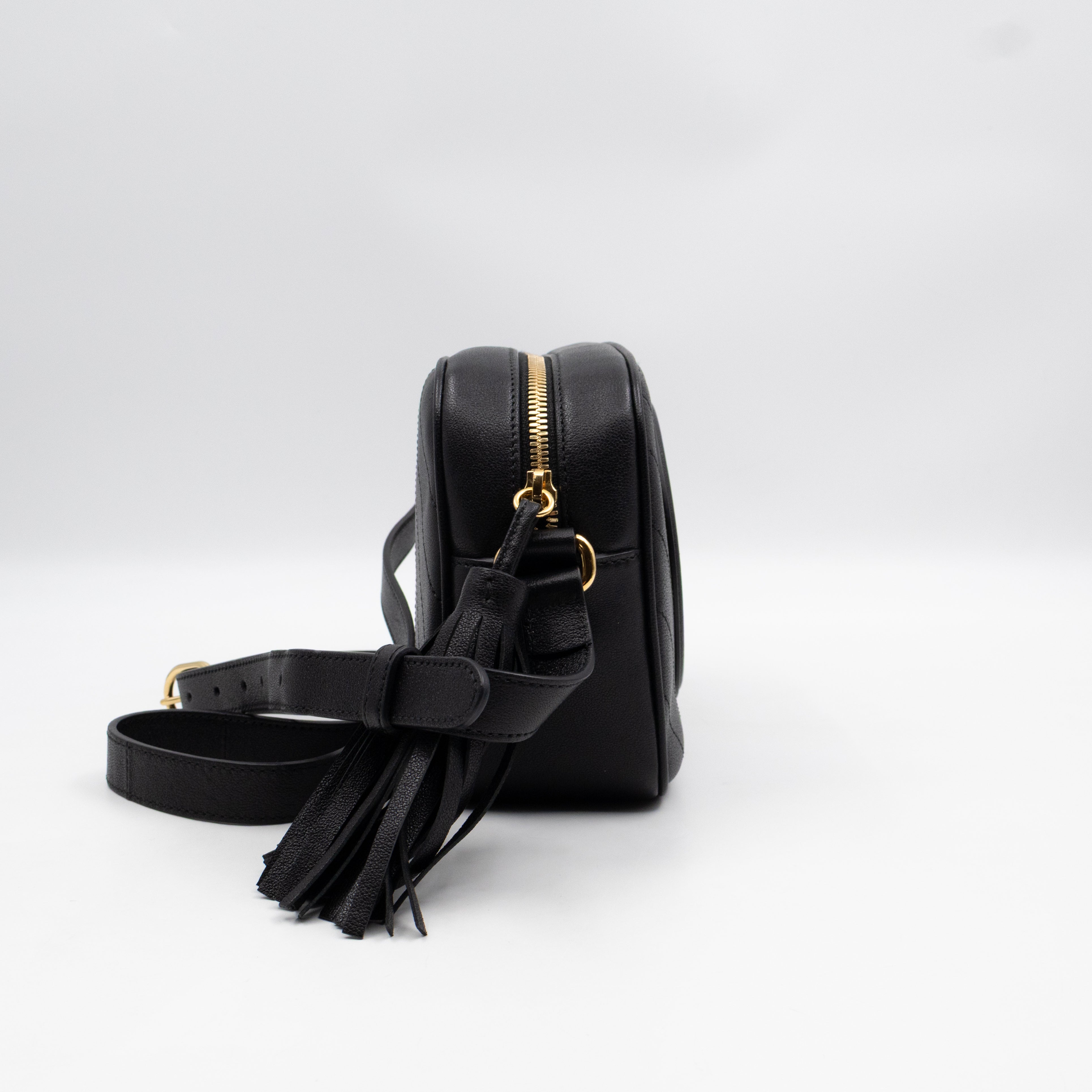 Blondie Mini Black Leather