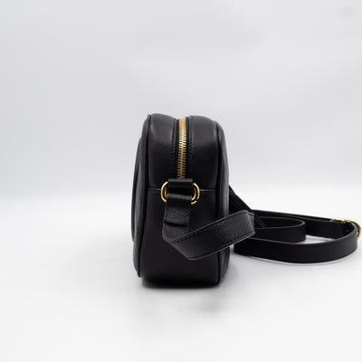 Blondie Mini Black Leather