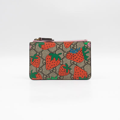 Key Pouch GG Supreme Strawberries