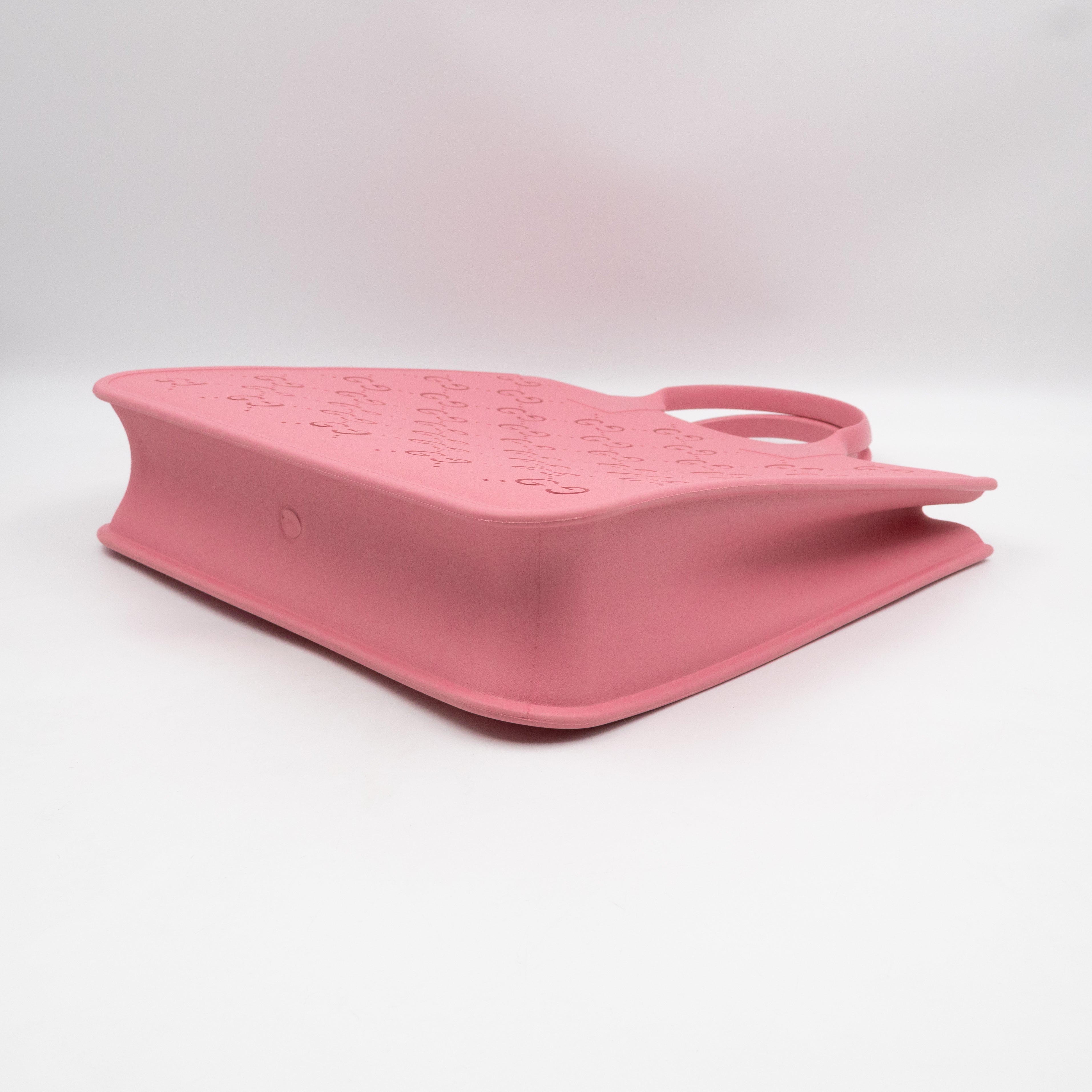 Beach Bag Perforated Rubber Pink