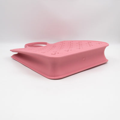 Beach Bag Perforated Rubber Pink