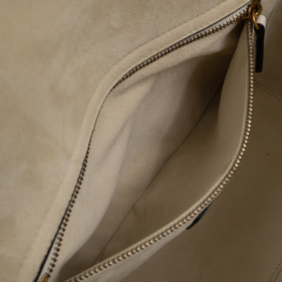 Lady Dior Medium Niki de Saint Phalle Off White Leather