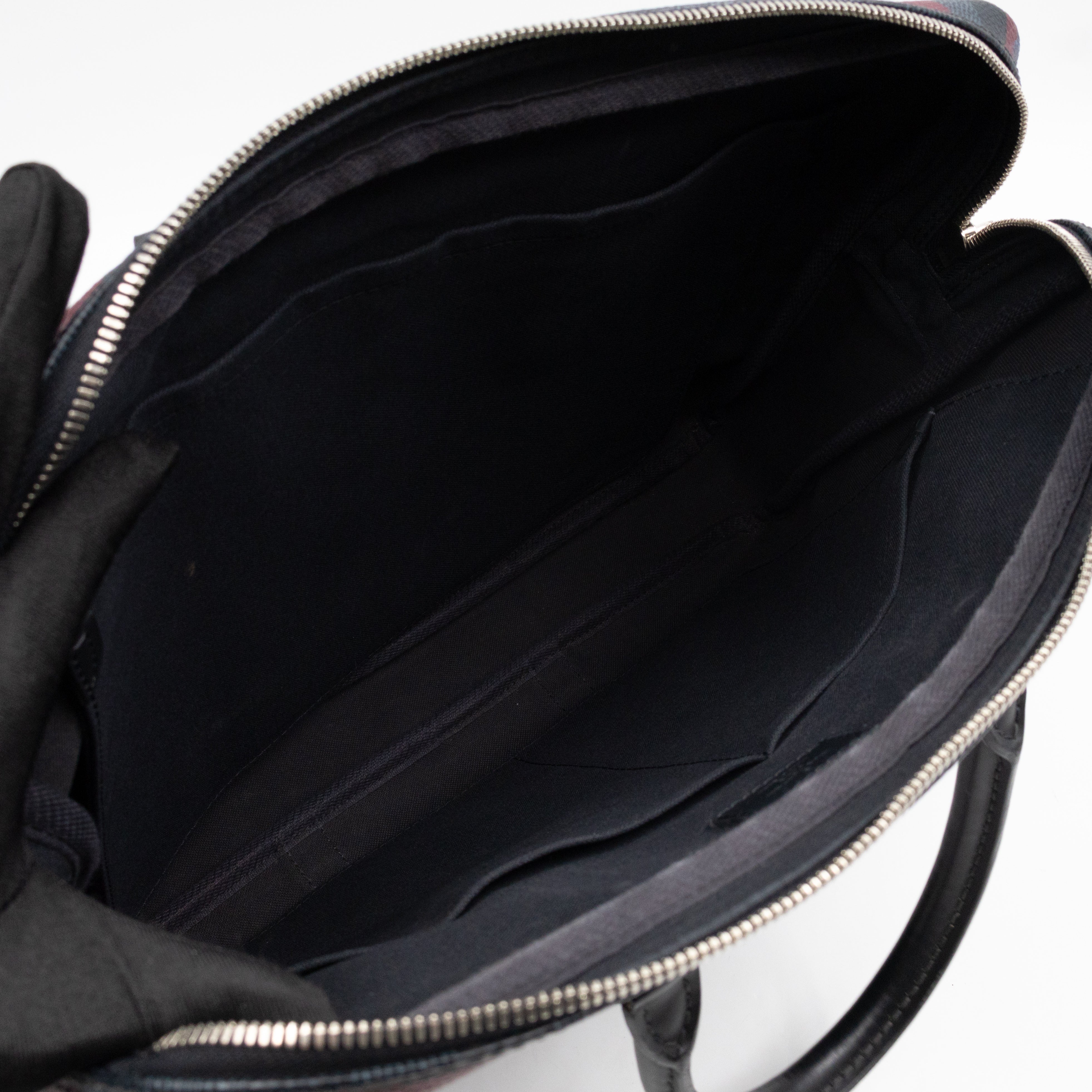 Porte Documents Voyage PM Briefcase Damier Cobalt Camouflage