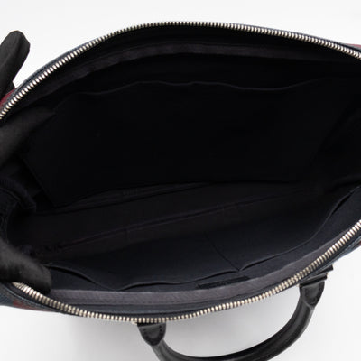 Porte Documents Voyage PM Briefcase Damier Cobalt Camouflage