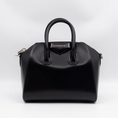 Antigona Mini Black Leather