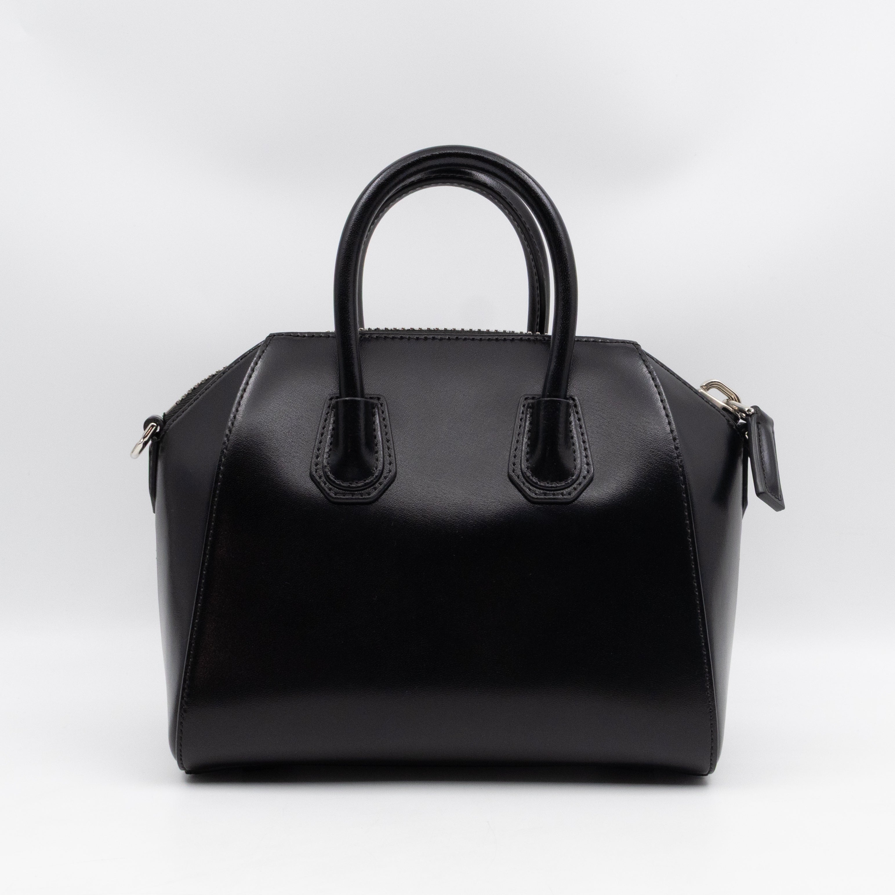 Antigona Mini Black Leather