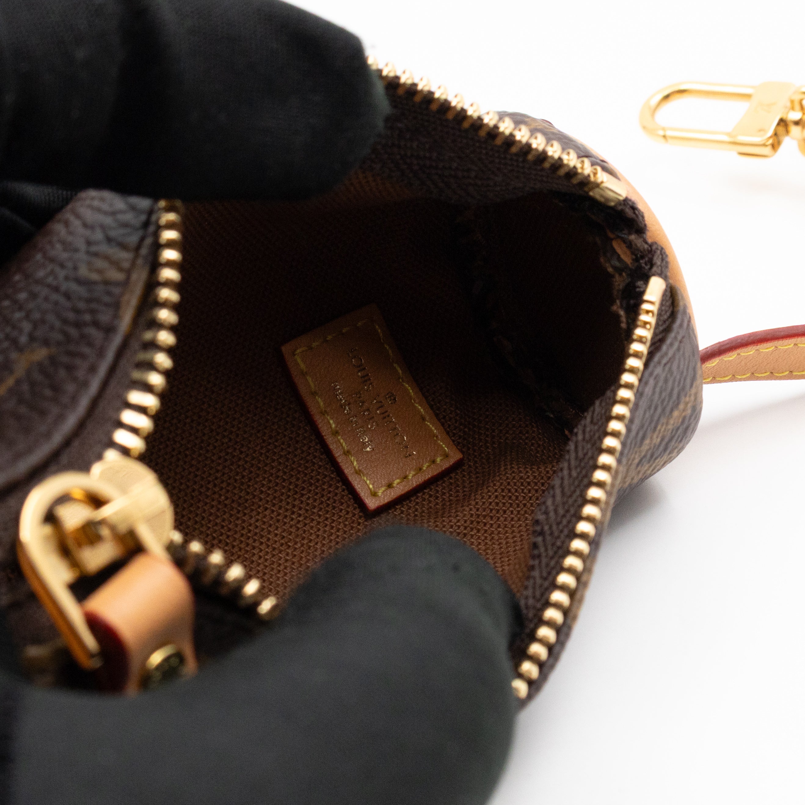Micro Papillon Bag Charm Monogram