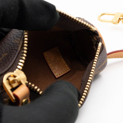 Micro Papillon Bag Charm Monogram