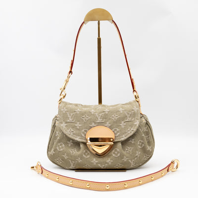 Sunset Khaki Denim Monogram