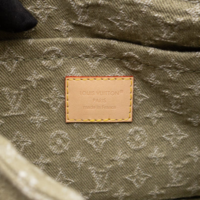 Sunset Khaki Denim Monogram