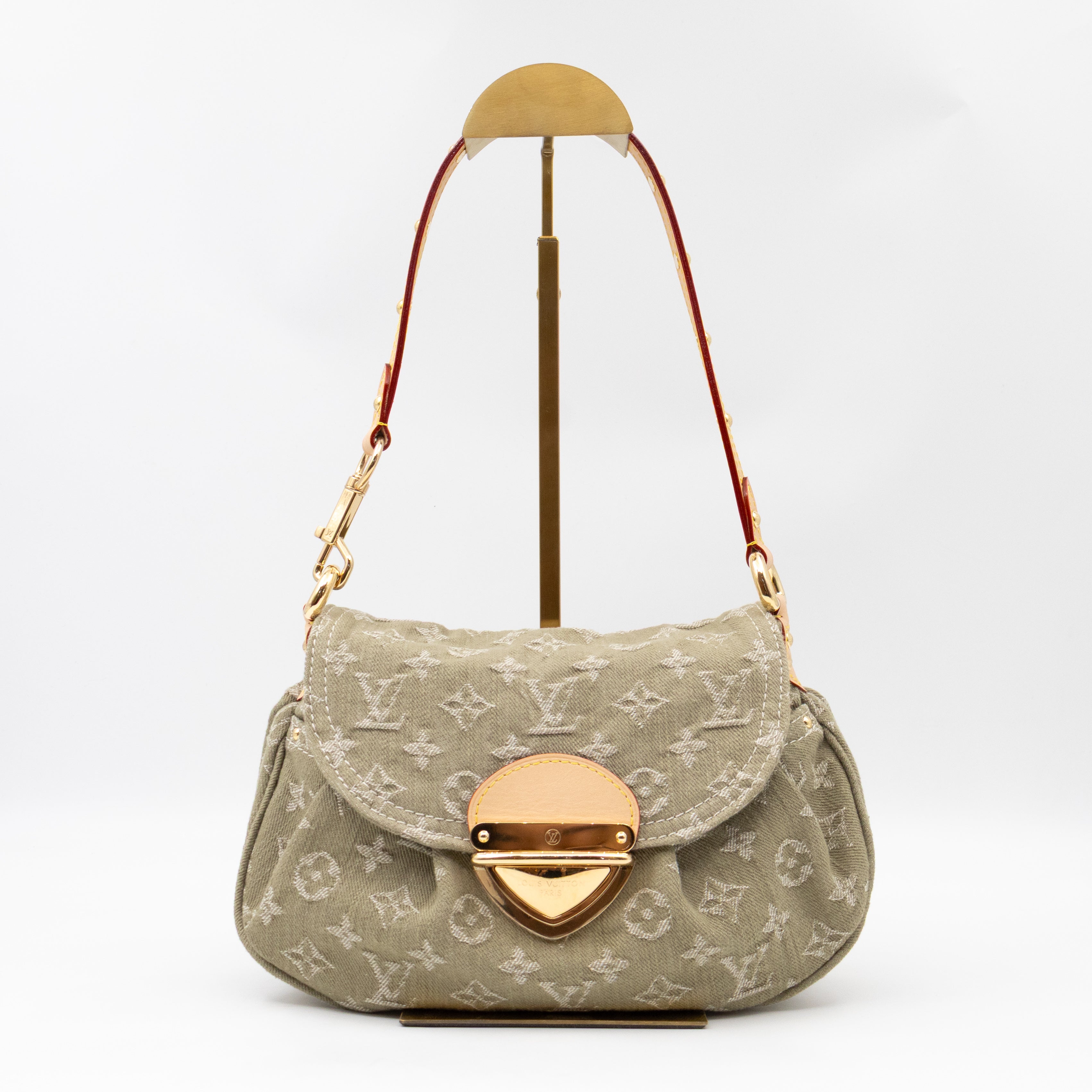 Sunset Khaki Denim Monogram