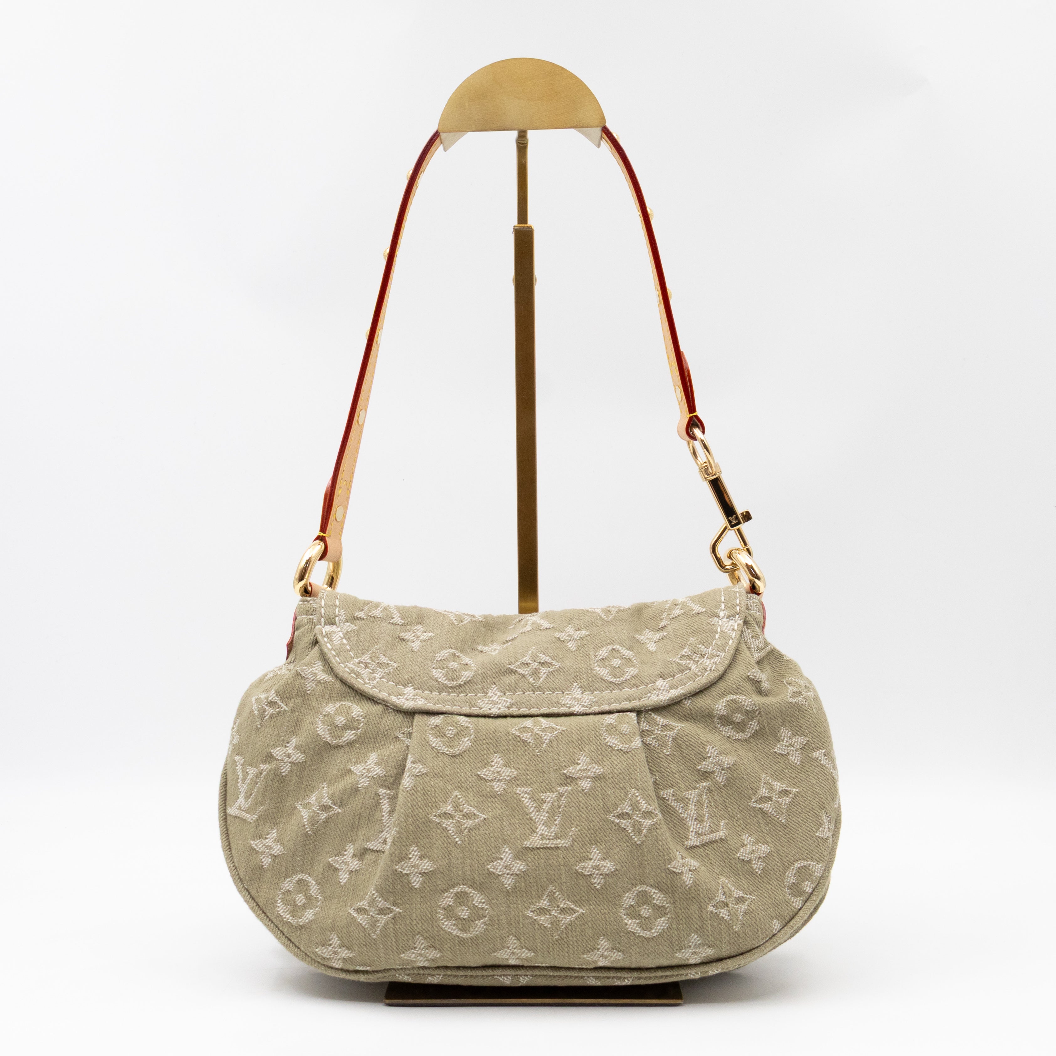 Sunset Khaki Denim Monogram