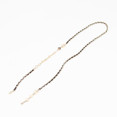 Square Sunglasses With Chanel Chain