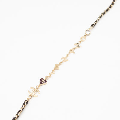 Square Sunglasses With Chanel Chain