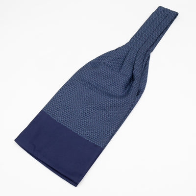 Ascot Silk Scarf Navy