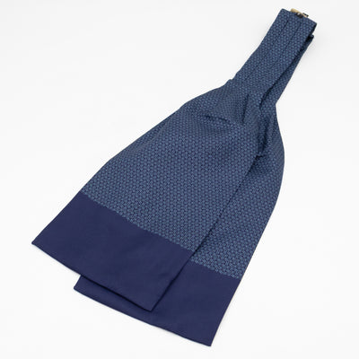 Ascot Silk Scarf Navy