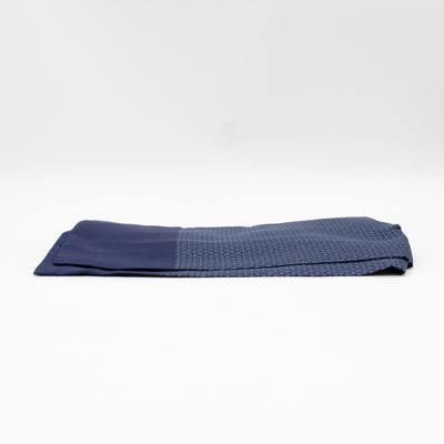Ascot Silk Scarf Navy