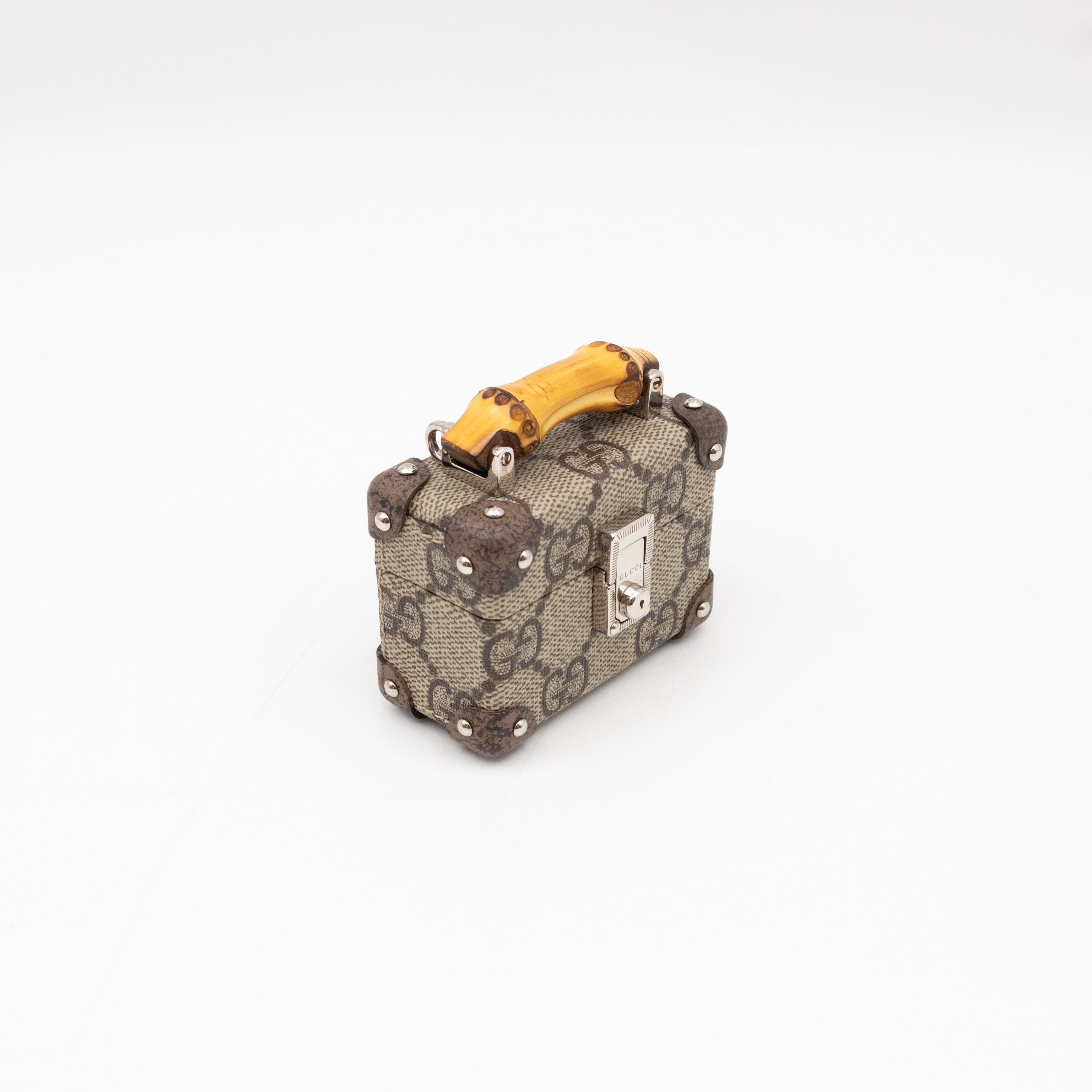 Bamboo AirPods Pro Case GG Supreme Brown