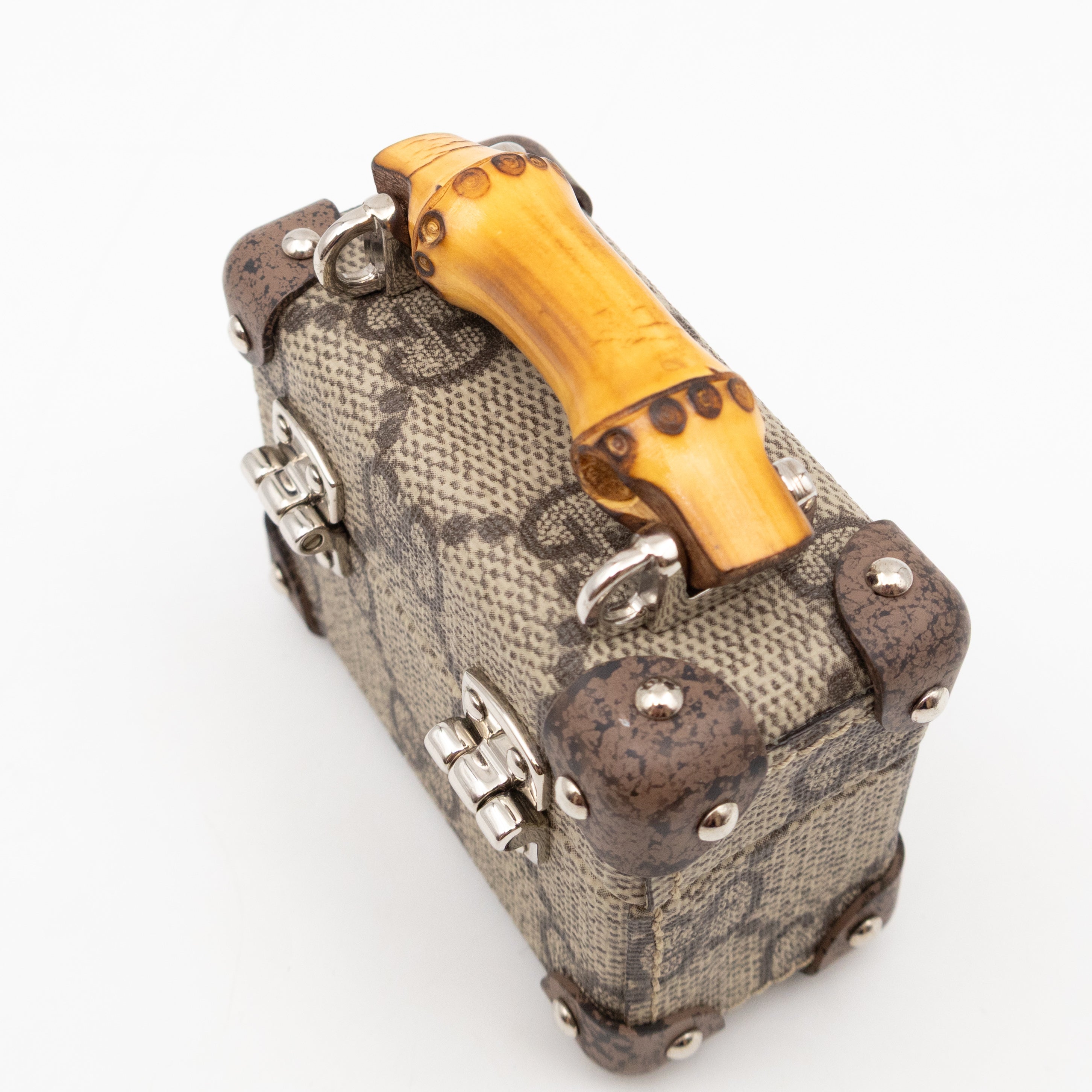 Bamboo AirPods Pro Case GG Supreme Brown