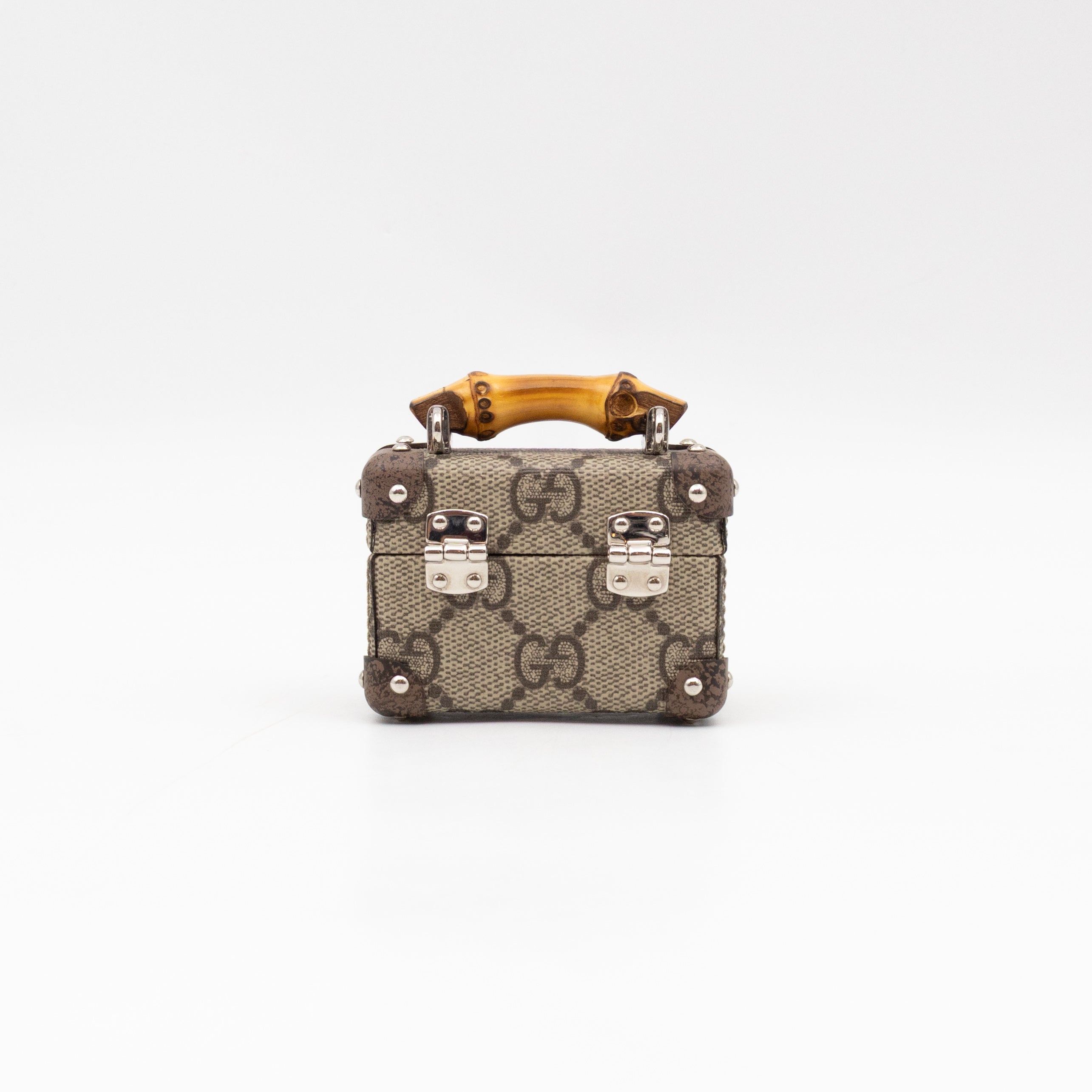 Bamboo AirPods Pro Case GG Supreme Brown