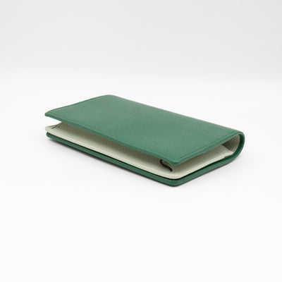 Bi-color GG Marmont Wallet On Chain Green Leather